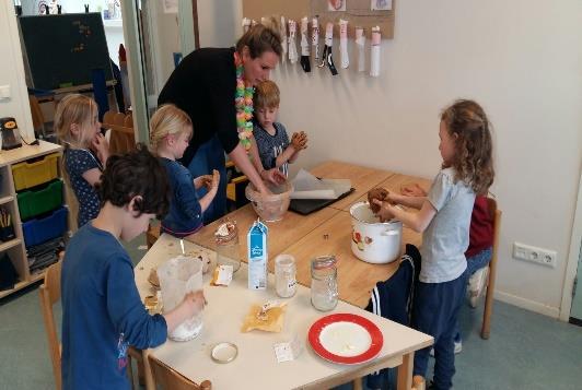 Vorige week vrijdag zijn de groepen 1/2 C en D op bezoek geweest bij