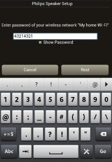 Wi-Fi-wachtwoord speciale tekens zoals #/:/;/' bevat, moet u uw
