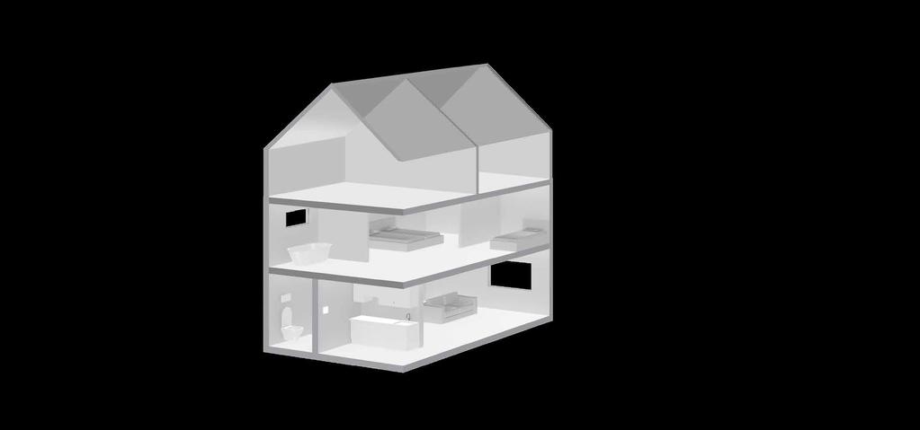 6 HRC warmteterugwinunit 2 Afstandsbediening 5RF CO2 Ruimtesensor 5RF 4 Geluidsdempers 7 4 5 Luchtverdeelsysteem 5 6 Dakdoorvoer incl.