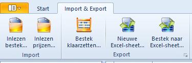 Bevestig de instellingen voor het inlezen met de knop OK. Let op: Het Excel-bestand mag niet meer geopend zijn in Excel als het inlezen begint!