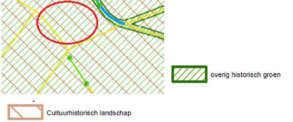 Het uitgangspunt binnen het gebied met de aanduiding overig historisch groen is behoud van de aanwezige groenelementen en groenstructuur. Nieuwe ontwikkelingen moeten worden ingepast.