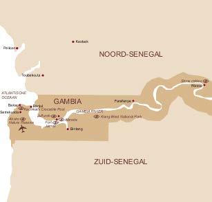 Bijlage Plaatselijke situatie Gambia, officieel de Republiek Gambia, is een land in Afrika, dat grenst aan Senegal en de Atlantische Oceaan.