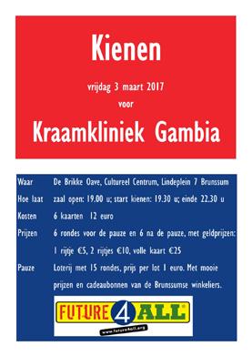 2 Specifieke acties Sponsor een kind In 2012 is de actie Sponsor een kind gestart, bedoeld voor de sponsoring van kinderen in de leeftijd van 3 tot 7 jaar, die gebruik maken van de nurseryschool in