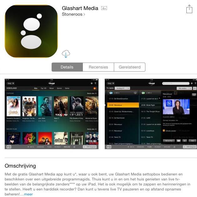 2 Ophalen Glashart Media ipad applicatie in de App Store De Glashart Media ipad applicatie kan worden