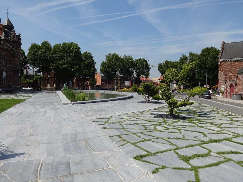 CATEGORIE EXTERIEUR : Rieurplein en Plumecocq park, Valenciennes: Cabinet Binon (Frankrijk) Het stedelijk landschapsproject van het kabinet Binon maakt deel uit van een initiatief om het park weer