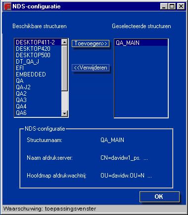 5-24 De Fiery EX2101 instellen vanaf een Windows- computer 6. Klik op OK.