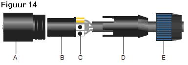 verbinding van uw luidsprekers op uw nieuwe versterker. De Speakon NL4 connectors zijn verkrijgbaar bij iedere professionele audio dealer.