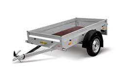 STEELY STARTRAILER EENASSIGE met plaatstaal bordwanden Met aluminium bordwanden ALUMINIUM AANHANGER EENASSIGE ALUMINIUM AANHANGER Bakwagen Bakwagen Bakwagen Bakwagen Plateauwagen geremd Steely