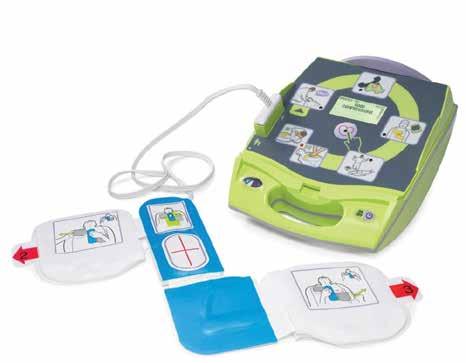 Zoll AED Plus auto Deze volautomatische AED PLUS van Zoll is nagenoeg exact gelijk aan de semiautomatische variant.