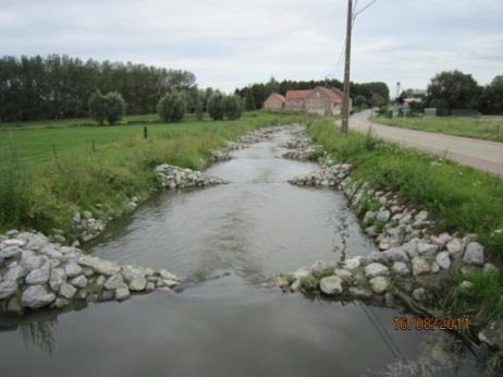 Gedeeltelijk herstel riviermondingen Met een aangepast beheer van constructies wordt landinwaarts een gedempt getij gerealiseerd.