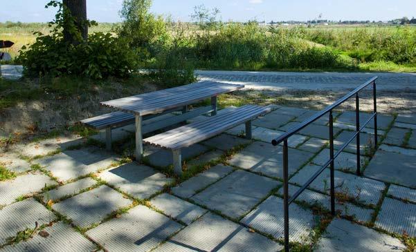 een landschapsecologische aankleding met waterbergende functie voor water afkomstig van het achterland wanneer het GOG in werking treedt als randvoorwaarde.