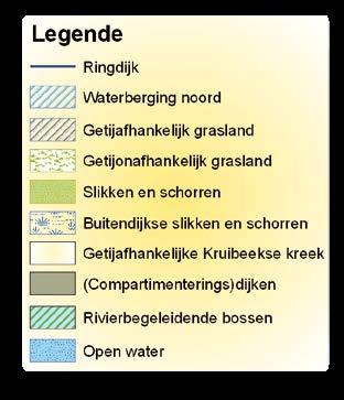 Daarnaast dwingen de van de Vogel- en Habitatrichtlijn ter compensa- instandhouding en optimalisering van de bestaande tie van grote infrastructuurwerken in de Wester- natuur en de realisatie van de