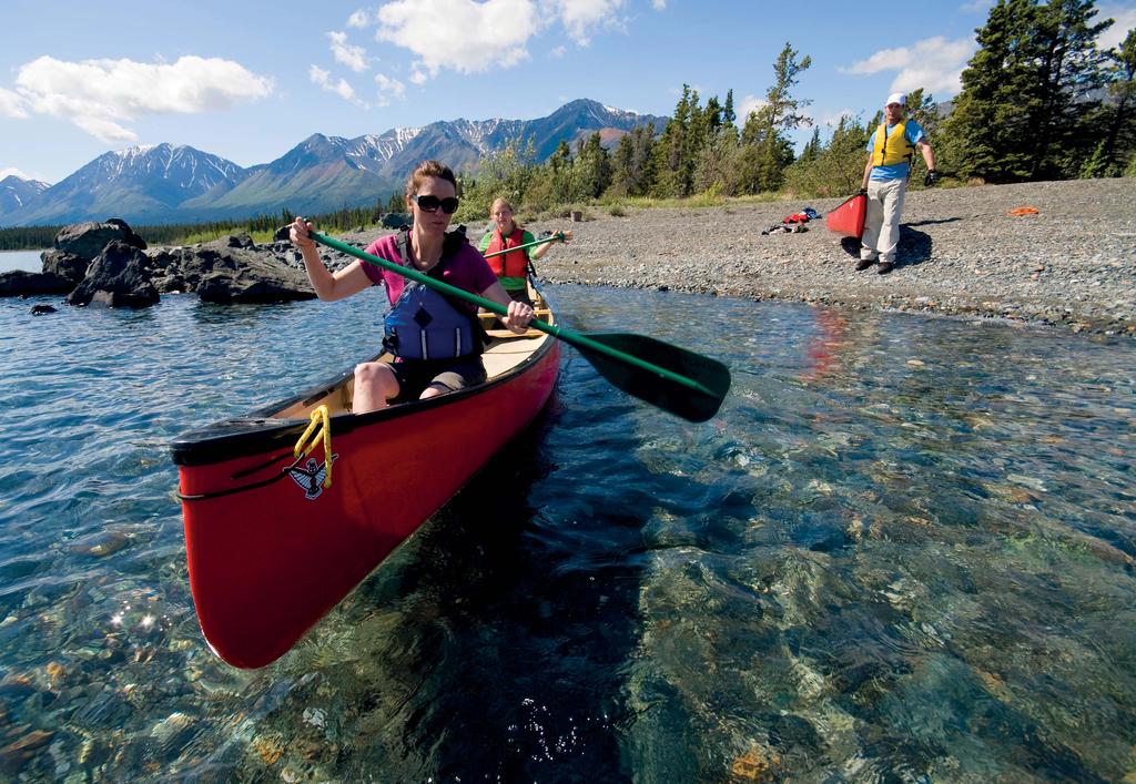 Een unieke plek op aarde De Yukon in alle