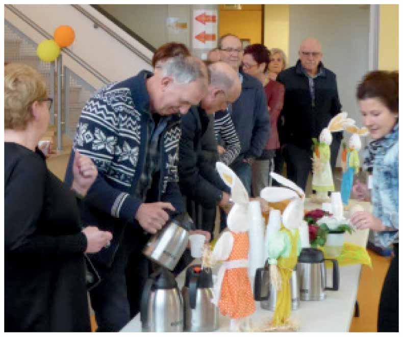 Een gymactiviteit in de speelzaal.