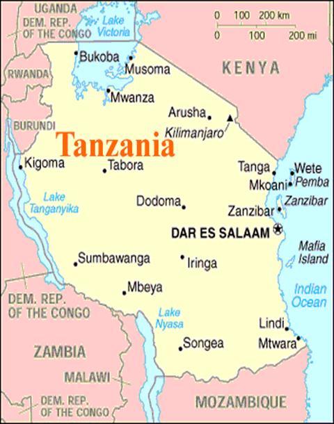 In 1890 werd Tanganyika een Duitse kolonie maar tijdens de 1 ste wereldoorlog werd het veroverd door de Entente.