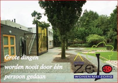 Bezoekersadres: Stichting Zelo Woning De Wieken De Wieken 29-33 5404 KM Uden