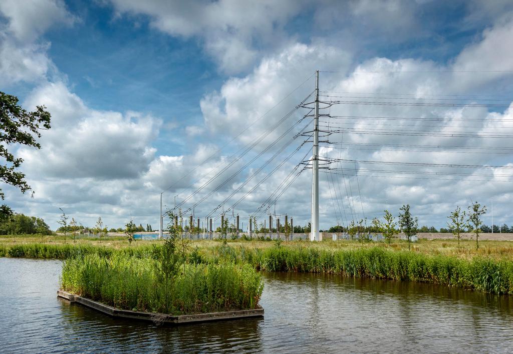 Samenvatting landschappelijke inpassing hoogspanningsnet TenneT Het hoogspanningsnet heeft een eigen identiteit en een specifiek ontwerp Zoeken naar ruimtelijke kwaliteit op alle schaalniveaus