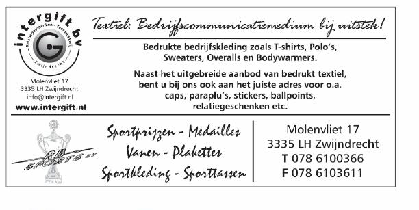 Alle spelers/speelsters van ons cluppie, zet m op en pak de kampioenschappen maar weer! Wij zijn tenslotte Hole Ridders en daar hoort en blijft het woord kampioen bij! Fantastisch!