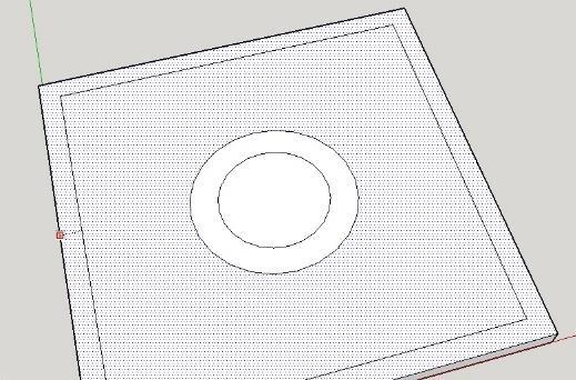 In plaats van op enter te klikken duwen we eerst 4 in en dan klikken we pas op enter. Door deze methode toe te passen is je cirkel exact 4mm groter en is het geen giswerk.