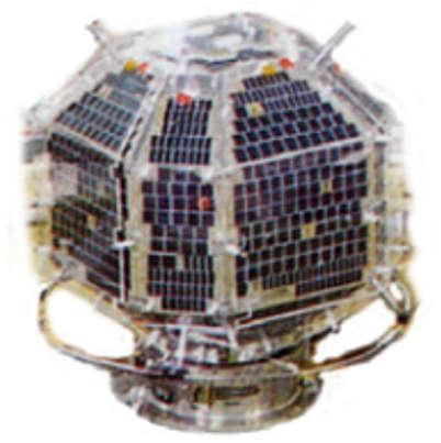 Huidige satellieten FO -29 Gebouwd door de JARL ( Japan Amateur Radio League)