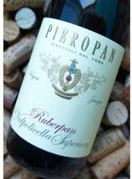 Wijn 2 Pieropan Ruberpan Valpolicella Superiore 2015 80% corvina veronese, 15% rondinella, 5% croatina Cellore d'illasi.