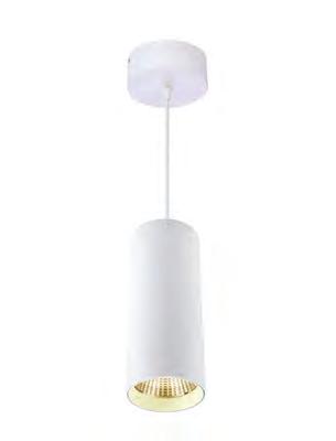 NIKÈ HANGLAMP ROND EN STRAK PENDELARMATUUR Het Nikè-armatuur is een kwalitatieve hanglamp vervaardigd uit diecasting aluminium en een passief koellichaam.