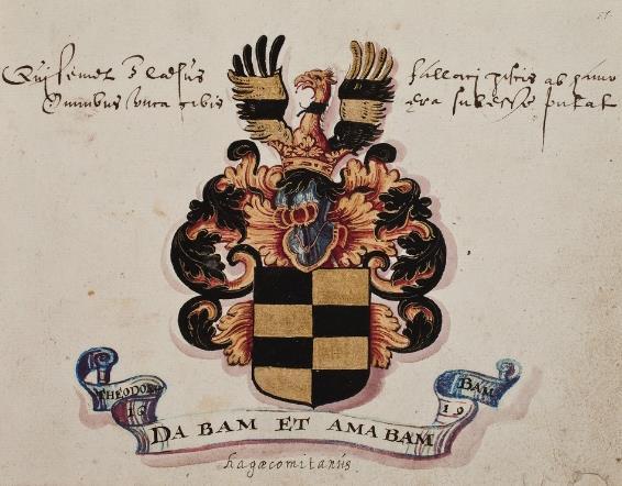 P36 pag 57 Theodorus Bam, Leuven 1 oktober 1619.