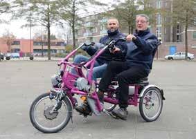 Sinds juli 2013 biedt de AHN ook begeleide fietstochten aan op de AHN-duofiets voor inwoners die niet (meer) zelfstandig aan het verkeer deel kunnen nemen.