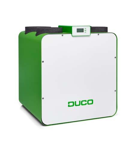 DucoBox Eco De DucoBox Eco is een ventilatiewarmtepomp met warmteterugwinning.