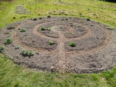 April begon heel dierbaar met een bezoek van Jannie en Gerard (uit Terschelling) aan de Amma tuin.