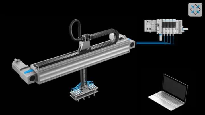 Voorbeeld Motion App Ventiel functie control (3/2, 4/2, ) Festo Motion Terminal Digital simplicity creating value Maximale flexibiliteit met standaard configuraties in machines.