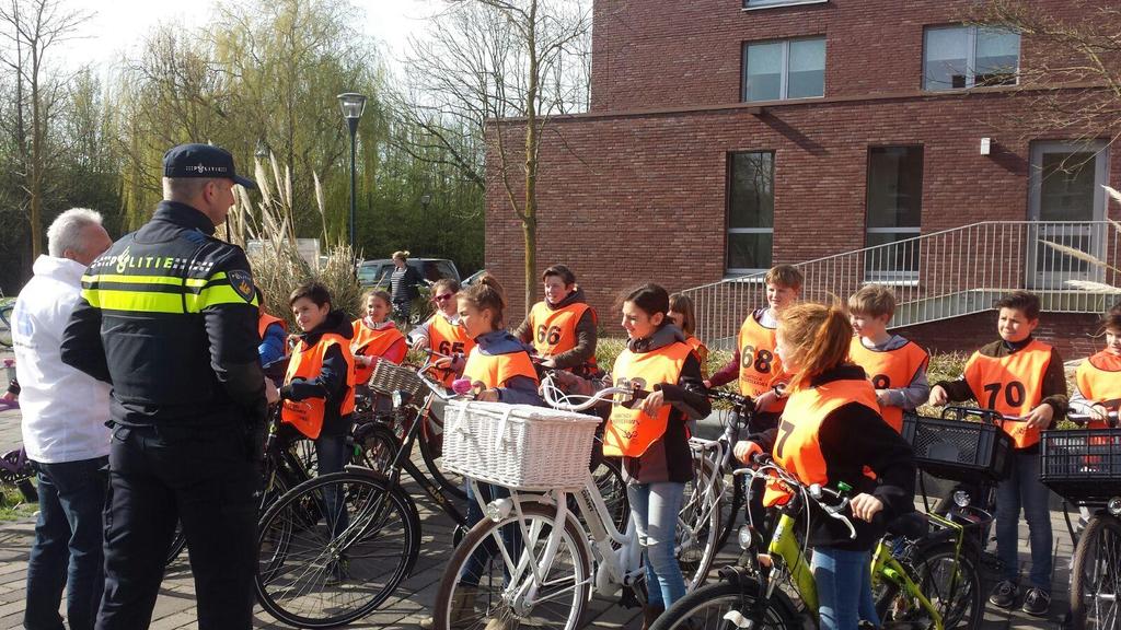 Groep 7 verkeersexamen 'Het is belangrijk voor de fietsvaardigheid van kinderen