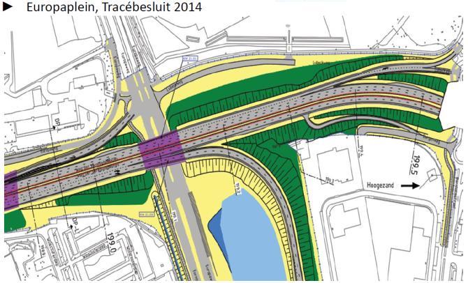 Zienswijze ontwerptracébesluit A7/N7 Zuidelijke Ringweg Groningen fase 2, wijziging 2017 Introductie Onlangs is er een wijziging voorgesteld op het ontwerptracébesluit aansluiting Europaweg.