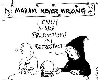 Maar: Gedrag voorspellen blijft heel lastig!