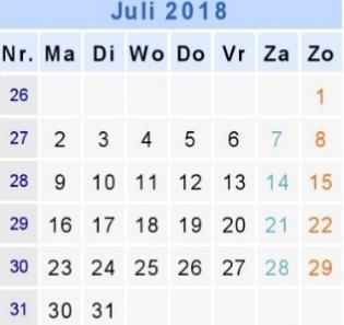 Meesters- en juffendag 6 juli Afscheid groep 8 6 juli Alle leerlingen s middags vrij!