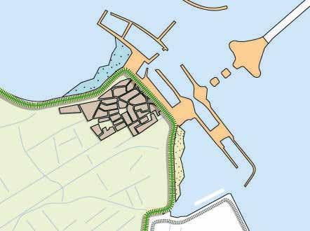 In de Structuurvisie Toekomst Afsluitdijk wordt Den Oever getypeerd als knooppunt van weg- en vaarwegen en cluster van bedrijvigheid.