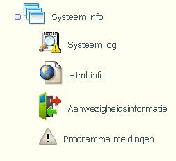 Aanwezigheidsinformatie;