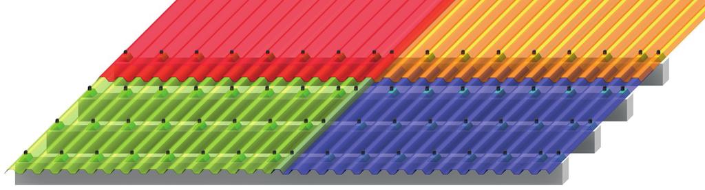 Montagehandleiding enkelwandige lichtplaten van PVC & Polycarbonaat Voor damwandplaten 70/18 en 7/18 en golfplaten 7/18, 130/30 en 177/1 >>> heersende windrichting >>> minimale dakhelling 7