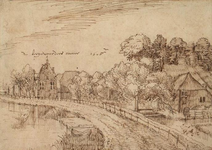 Op de kaart van Visscher wordt een aantal voorzieningen die rond 1700 aan de Amsteldijk stonden vermeld: de Jagers Stal, de Beerebyt, de Paauwentuin, Bergevaarderskamer, Borsenburg, Swart Huys of