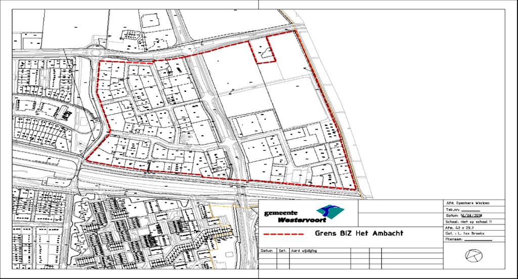 Hoofdstuk 3: BIZ voor bedrijventerrein Het Ambacht 3.