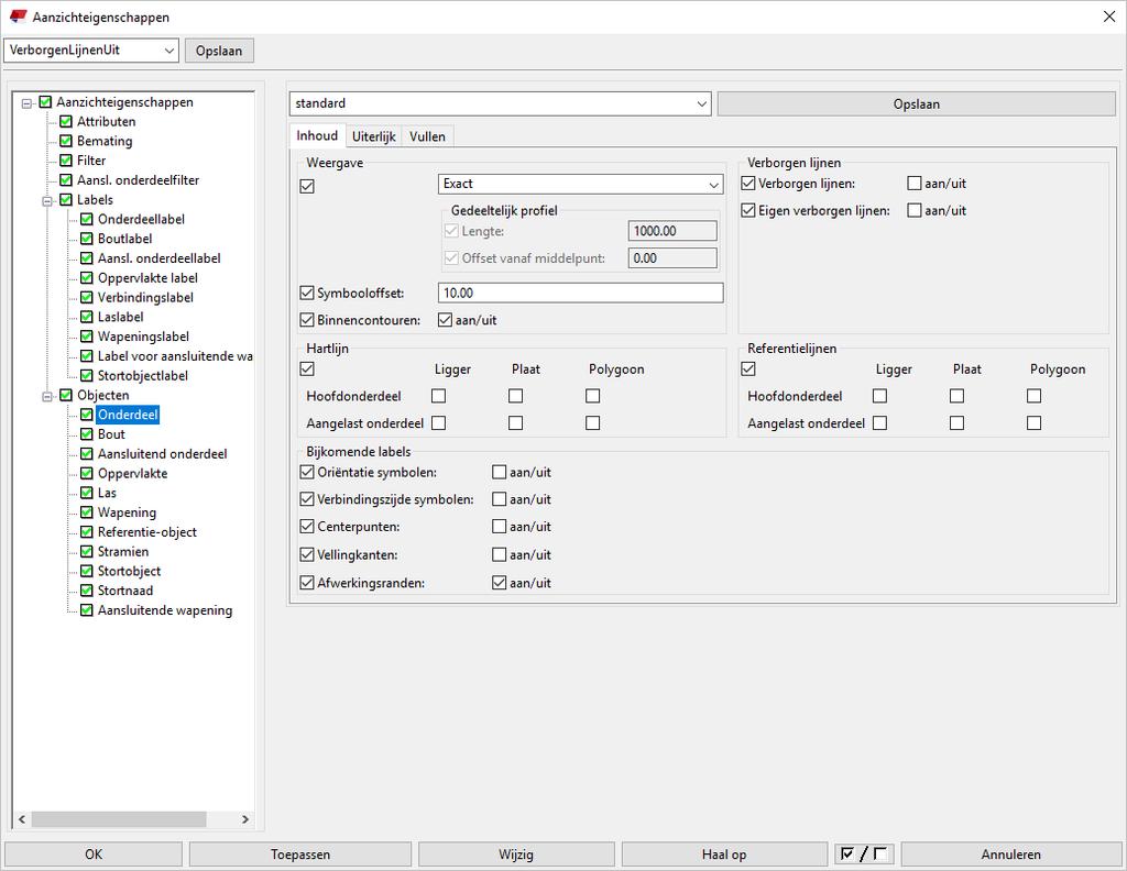 LoadViewSettings - load and apply the view setting Toepassing Config bestand Met deze tool kunt u bestaande aanzichts-instellingen laden en op benoemde Aanzichten toepassen.