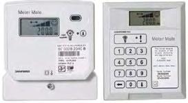 VERGELYKING TUSSEN KONVENSIONELE ELEKTRISITEITSMETERS EN BEGROTINGS ( PREPAID ) METERS 1. FEITE Konvensionele Elektrisiteitsmeter Meter ( Prepaid ) Keypad KONVENSIONELE ELEKTRISITEITSMETERS a.