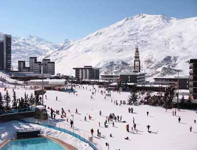 Sfeerimpressie winter WINTER winter LES MENUIRES L ALPE D HUEZ Les Menuires