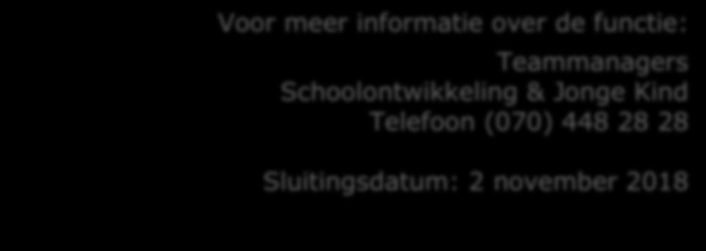 Schoolontwikkeling & Jonge Kind