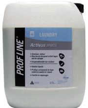 laundry Activus Starch - WP0002 Prof Line Activus Starch is een vloeibaar stijfsel op basis van natuurlijke rijst dat het wasgoed actief beschermt tegen vuil en slijtage.