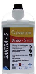 Het gebruik van Baktra-Q is uitsluitend toegestaan als middel ter bestrijding van bacteriën en gisten op plaatsen waar eet-en drinkwaren worden bereid, behandeld of bewaard (met uitzondering van