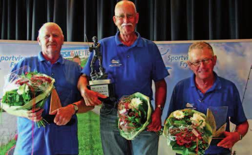 Tijdens de wedstrijd werd er door de 90 deelnemers in totaal ruim 140 kg vis gevangen. De Fries Kampioen, Rene Tibbesma van Hengelsportvereniging de Snoek, Wolvega, had daarvan 8.806 gram in zijn net.