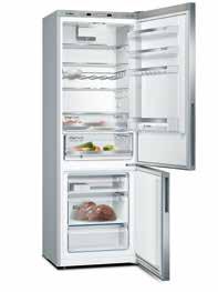 Bottom-Freezer LowFrost A+++ en A++ VitaFresh VitaFresh KGV36VR32S KGV36VB32S KGE49VI4A LowFrost KGV36VE32S LowFrost VarioZone - uitneembare glazen legplateaus voor extra ruimte LowFrost A+++