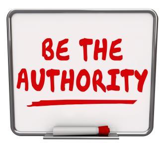 4. Autoriteit, zorg dat je gezag