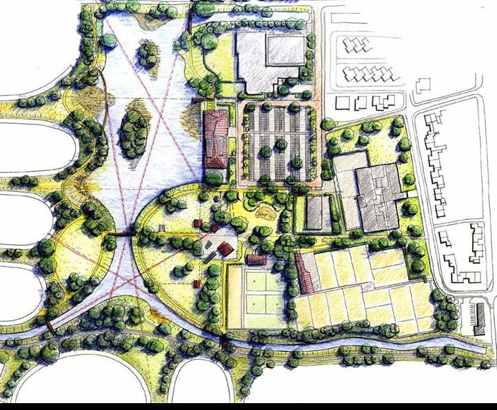 Nog in het plantseizoen 17-18 (winter 2017-2018) wordt zoveel mogelijk van het nieuwe groen van het park geplant.